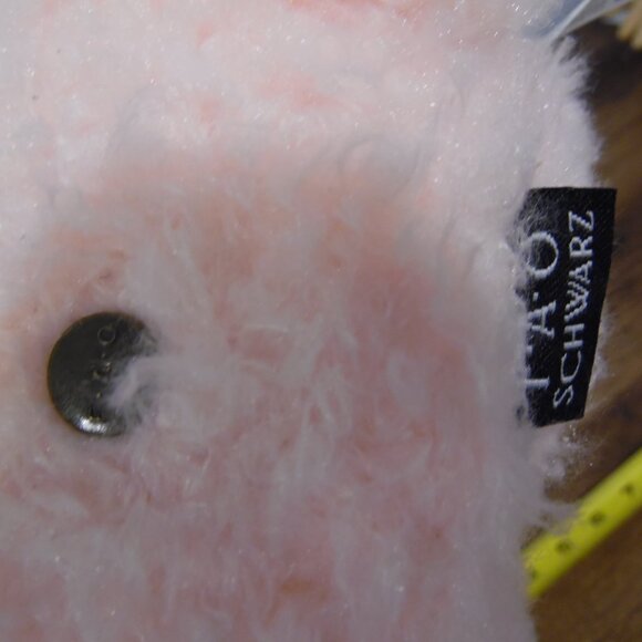 FAO Schwarz 16inch tall Pink Plush Bunny Rabbit New! - Picture 3 of 9